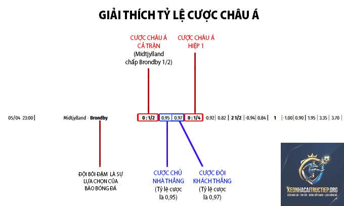 cách tính kèo châu Á chấp hai trái - Image 1