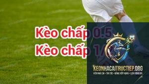 kèo châu Á chấp 0.5 và kết quả hòa